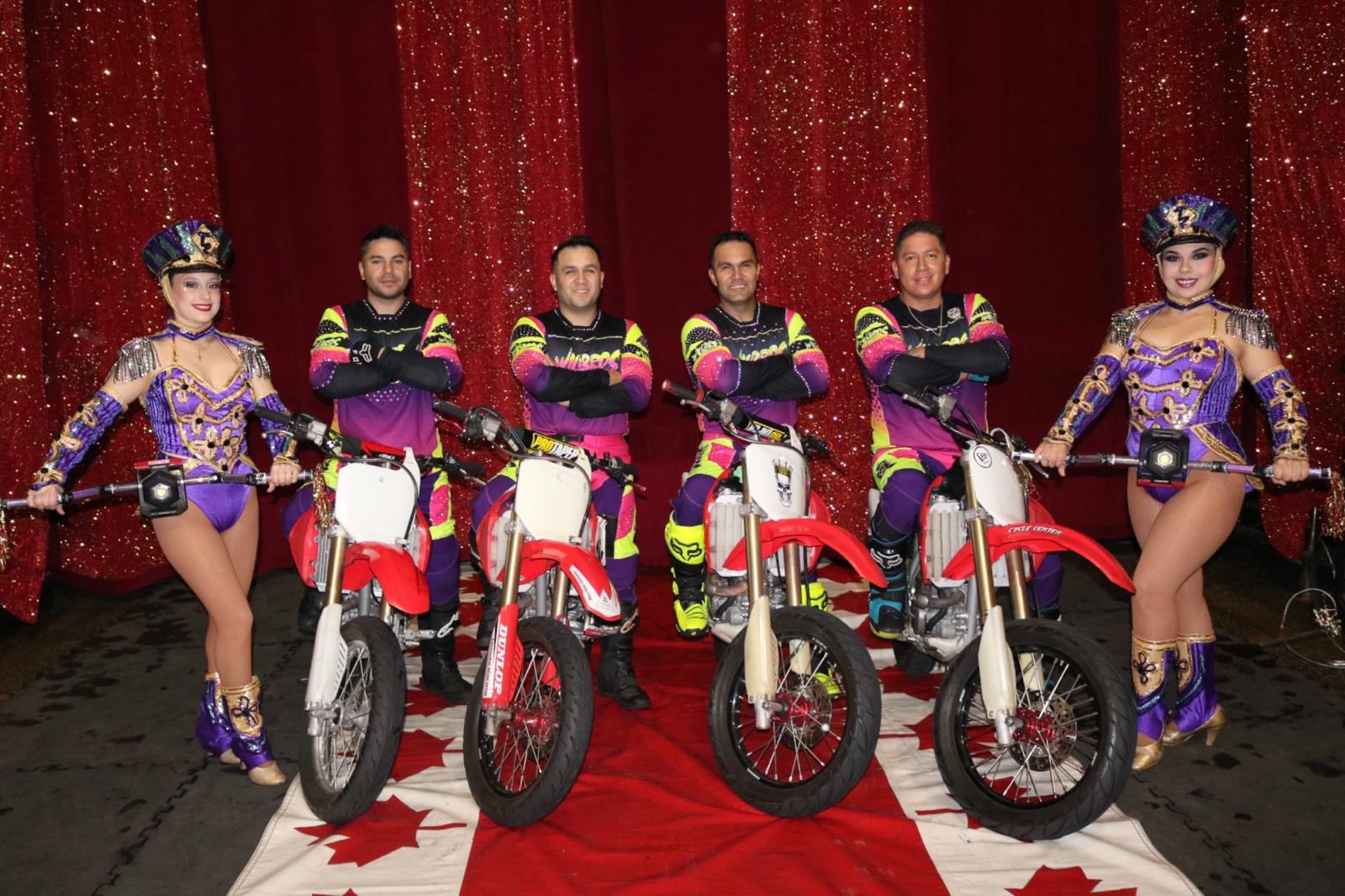 Fernandez Globe Riders — Motorcycle in the Globe